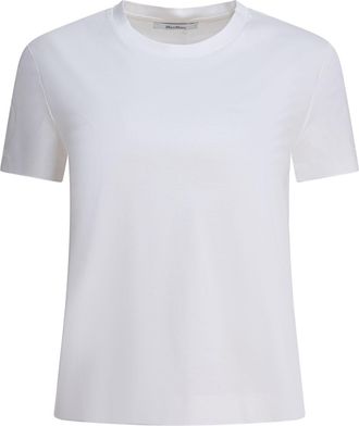 Max Mara Womens White Cotton T-shirt - Size X-Small