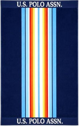 U.S.Polo Association Port Stripe Jacquard Beach Towel in Oahu at Nordstrom Rack