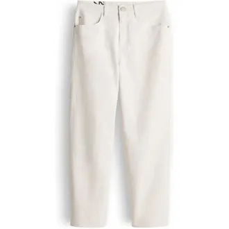 OPUS Dames, Jeans, Wit, Maat: L