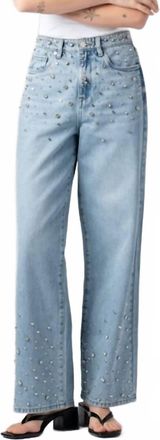 Blank NYC Diamonds In The Sky Jeans In Light Indigo