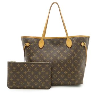 Louis Vuitton Brown Monogram Monogram Pouch Shoulder Bag Tote Bag (Pre-Owned)