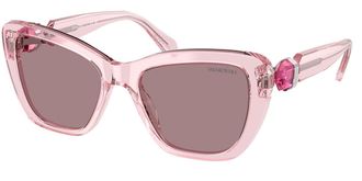 Swarovski SK6018 30017N Womens Sunglasses Pink Size 52