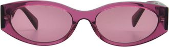 Tommy Hilfiger Purple Oval Ladies Sunglasses TH 1659/S 0B3V/U1 54