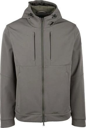 Paul & Shark Jassen, Heren, Grijs, M, Polyester, Giubbotto Softshell