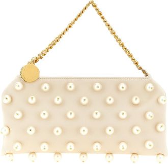 Stella McCartney White Falabella Mini Clutch