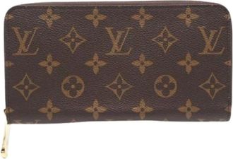 Louis Vuitton Pre-owned Wallets, female, Brown, Size: ONE SIZE Pre-owned Long wallet (bi-fold)