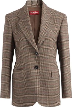 Max Mara Jassen, Dames, Veelkleurig, XS, Mstalca Blazer