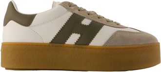Hogan H698 Allacciato H Trainers - female - Hogan - Sneakers - White - 3 UK - Shoes