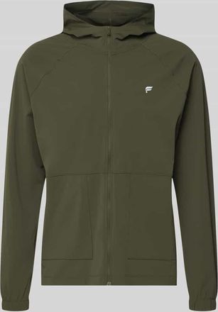 Fabletics Regular Fit Jacke mit Kapuze Modell The One in Oliv, Gr&ouml;&szlig;e XXL