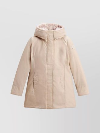 Woolrich down faux fur hooded parka coat