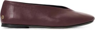 Anine Bing Ana Ballet Flat - Dames - Ballerinas - Rood - 37 EU - Leer - Schoenen