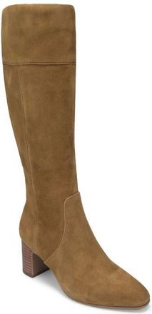 Aerosoles Minerva Knee High Boot in Tobacco Suede at Nordstrom, Size 11