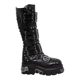 New Rock Dames, Schoenen, Zwart, Maat: 37 EU Leer