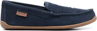 Ralph Lauren Brenan Slippers - Heren - Loafers - Blauw - 44 EU - Su&egrave;de - Schoenen