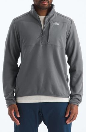 The North Face Performance Fleece Half Zip in Smoked Pearl at Nordstrom, Size Xx-Large
