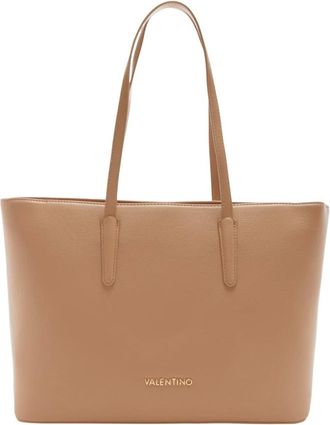 Mario Valentino Tassen, Dames, Beige, ONE Size, Leer, Special Martu Faux Leather Shopper