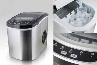 OEM Fabricador De Hielo Para Bar Dom&eacute;stico, Acero Inoxidable, Eficiente, 15 Kg/24 H