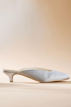 Dolce Vita Urma Satin Mule Kitten Heels