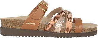 Mephisto Stijlvolle damessandaalcollectie - Dames - Sandalen - Bruin - 35 EU - Leer - Schoenen