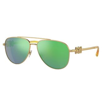 Versace VK 2002 10023R 52mm Childrens Aviator Sunglasses