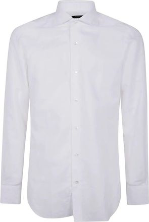 Barba Classic Cotton Linen Shirt