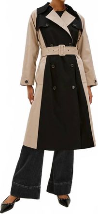 Rails Maud Coat In Black Taupe
