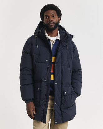 GANT Men Down Puffer Parka (XXXL) EVENING BLUE