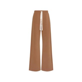 Max Mara Pantalones Bali - Trousers - Mujer - Marr&oacute;n - S