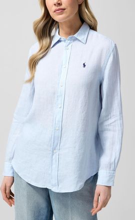 Polo Ralph Lauren Polo Shirt Ralph Lauren - Womens Pure linen logo shirt