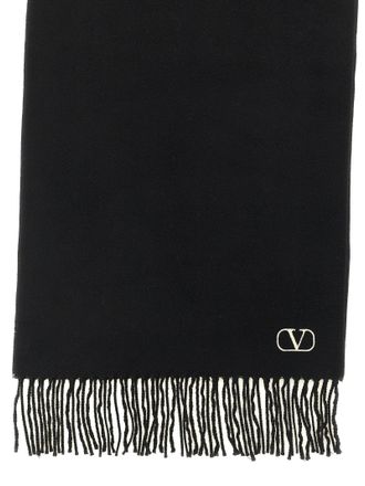 Valentino Garavani Cashmere Scarf - Black