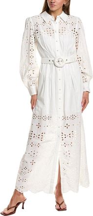 Hemant & Nandita Belted Long Shirtdress
