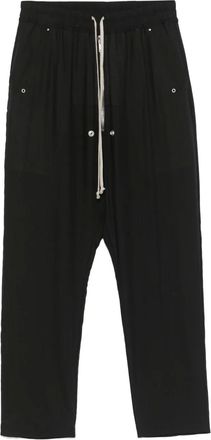 Rick Owens Pantaloni Bela - Nero