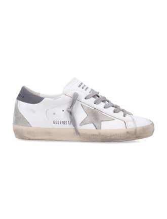 Golden Goose Vintage-Inspired Sneakers with Suede Star Detail