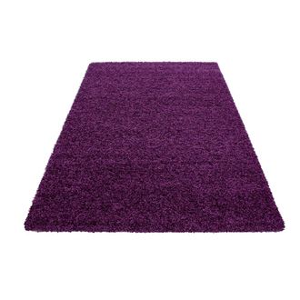 Nazar Rugs Alfombra de interior de pelo largo Lila-100x200