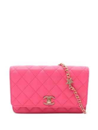 Chanel Matelasse chain shoulder bag - women - Calf Leather - One Size - Pink
