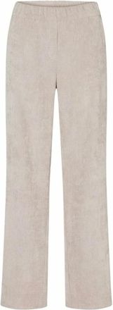 M.A.C Wijde Broeken - Dames - Broeken - Beige - Maat: XL L30