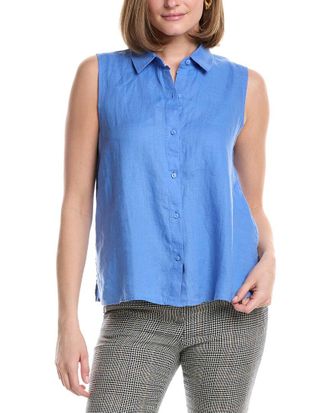 Eileen Fisher Classic Linen Shirt