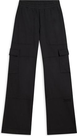 Freddy Pantaloni cargo wide leg in felpa con tasconi
