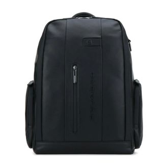 Piquadro Zaino in pelle PC 14 - - Bags - Uomo - Nero - ONE SIZE