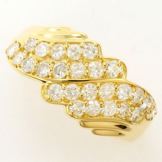 C&A Yellow Gold Yellow Gold (18K) Band Ring (Pre-Owned)