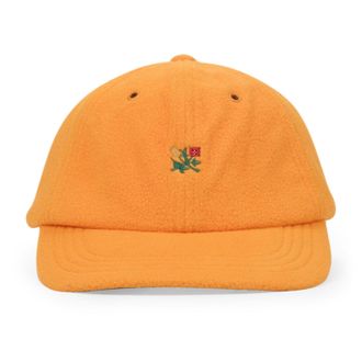 Aim&eacute; Leon Dore Orange Fleece Crest Baseball Cap