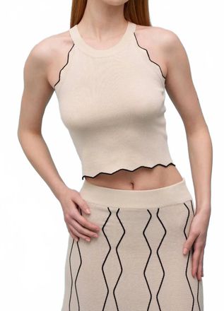 Astrid Azzura Top In Sand