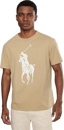 Polo Ralph Lauren Classic Fit Big Pony Jersey T-Shirt Mens Clothing Vintage Khaki : 2XL, Cotton