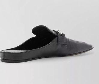 Gucci leather mules