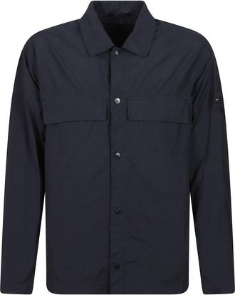 Stone Island Shirts - Heren - Casual Overhemden - Blauw - XL - Overhemden