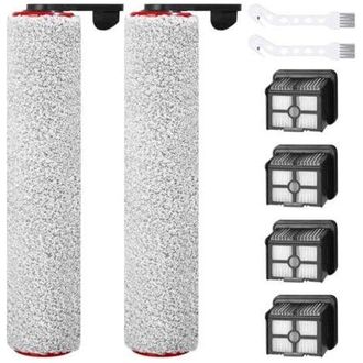 OEM Kit De Filtros Para Aspiradora, Accesorios Para La Aspiradora Inal&aacute;mbrica En Seco Y H&uacute;medo Dreame H12 Pro, Cepillo Giratorio De 2 Piezas + 4 Filtros +