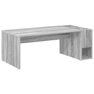 vidaXL Mesa De Caf&eacute; Gris Sonoma 101,5 X 50 X 37 Cm Vidaxl