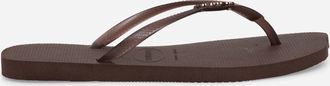 Havaianas Women s Slim Split Flip Flops Dark Brown