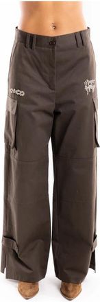 Brand Unique Donna, Pantaloni, Marrone, L, new