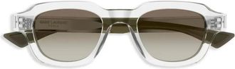Saint Laurent unisex, Accessoires, Grijs, Maat: 48 MM